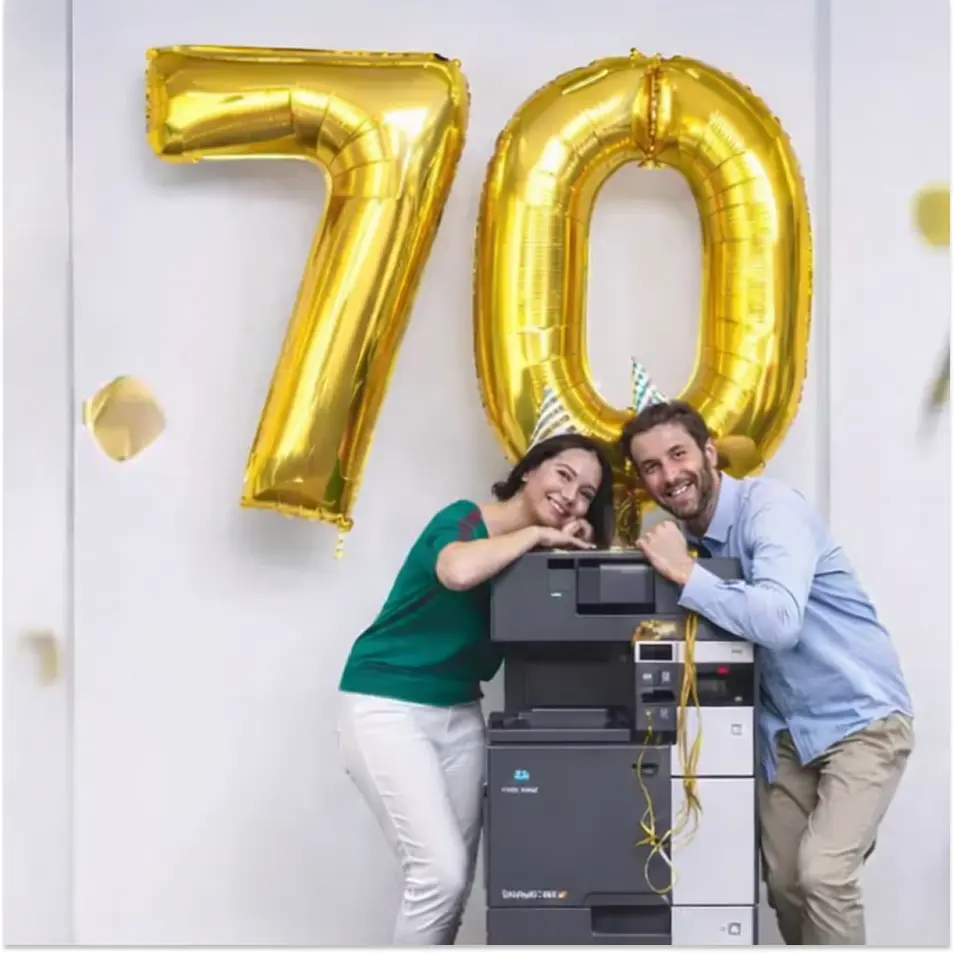 Konica Minolta 70 years celebration